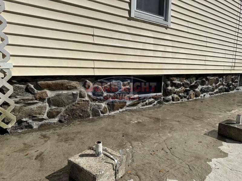 Stone Foundation Crack Repair Concord Ma