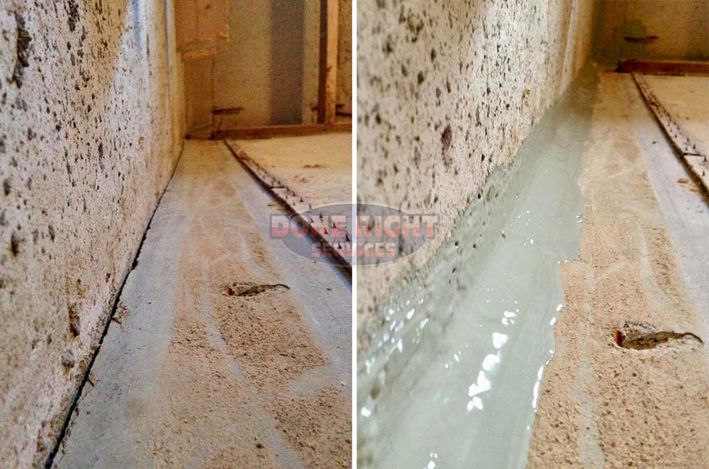 Cold joint waterproofing